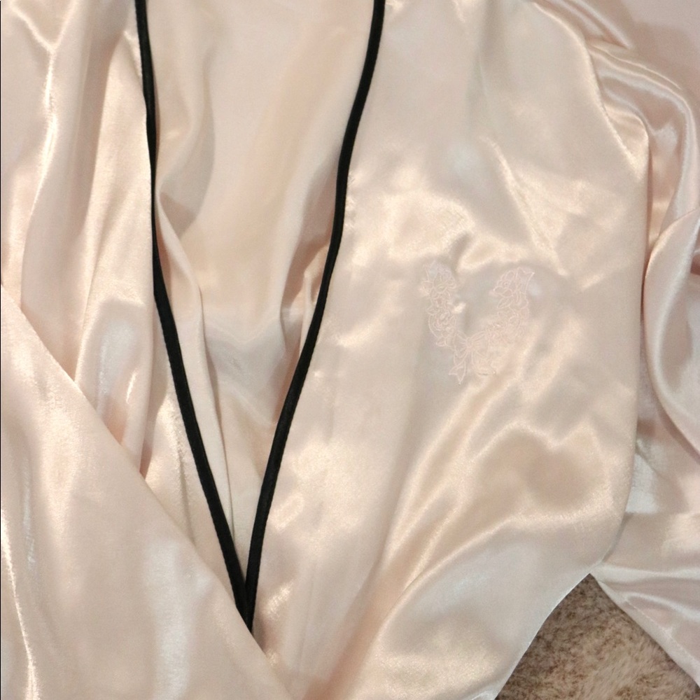 PINK AND BLACK ROBE